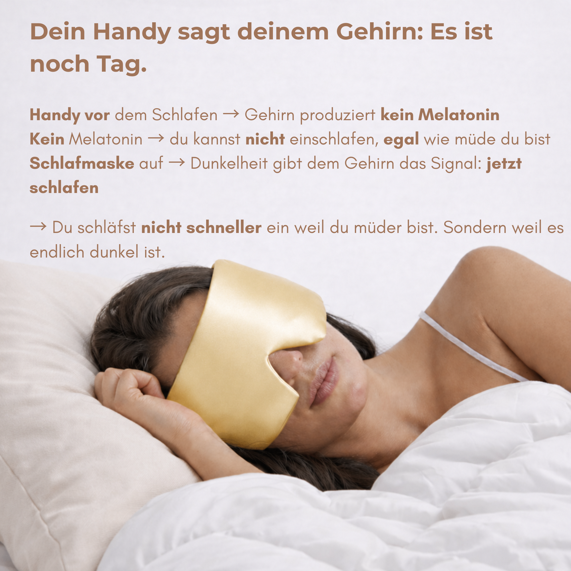 DeepNight Seidenmaske