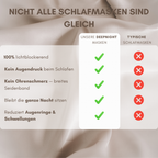 DeepNight Seidenmaske