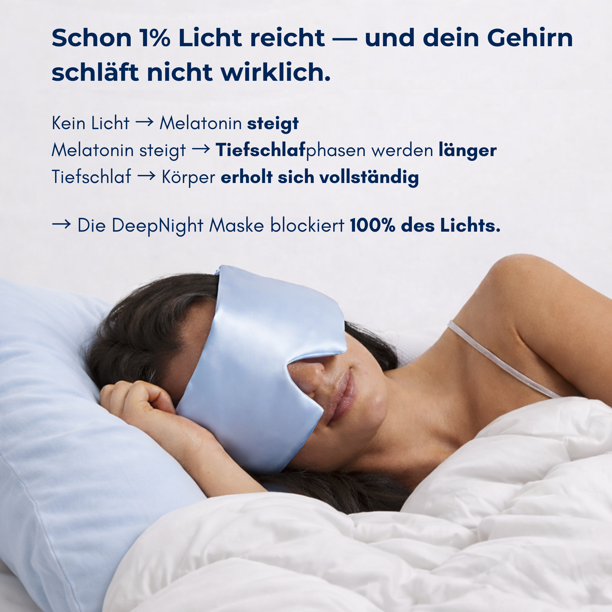 DeepNight Seidenmaske
