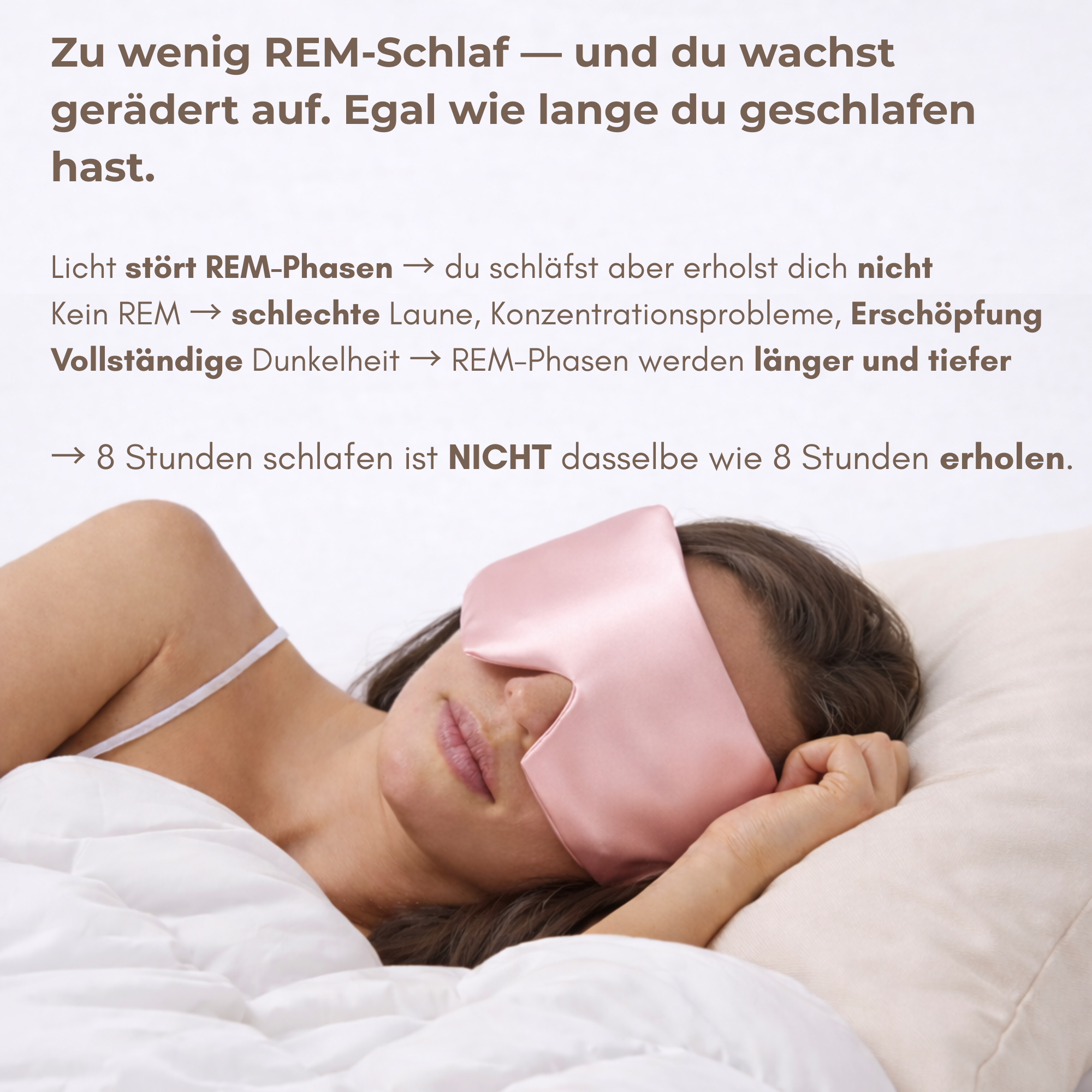DeepNight Seidenmaske
