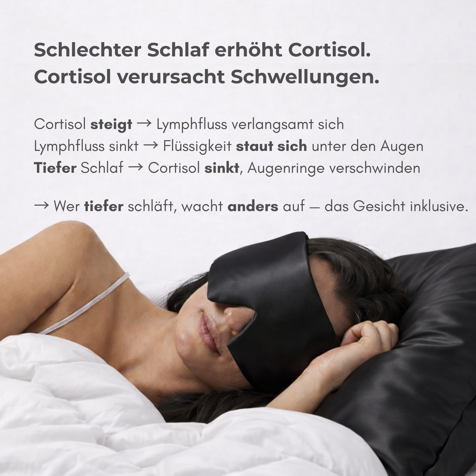 DeepNight Seidenmaske