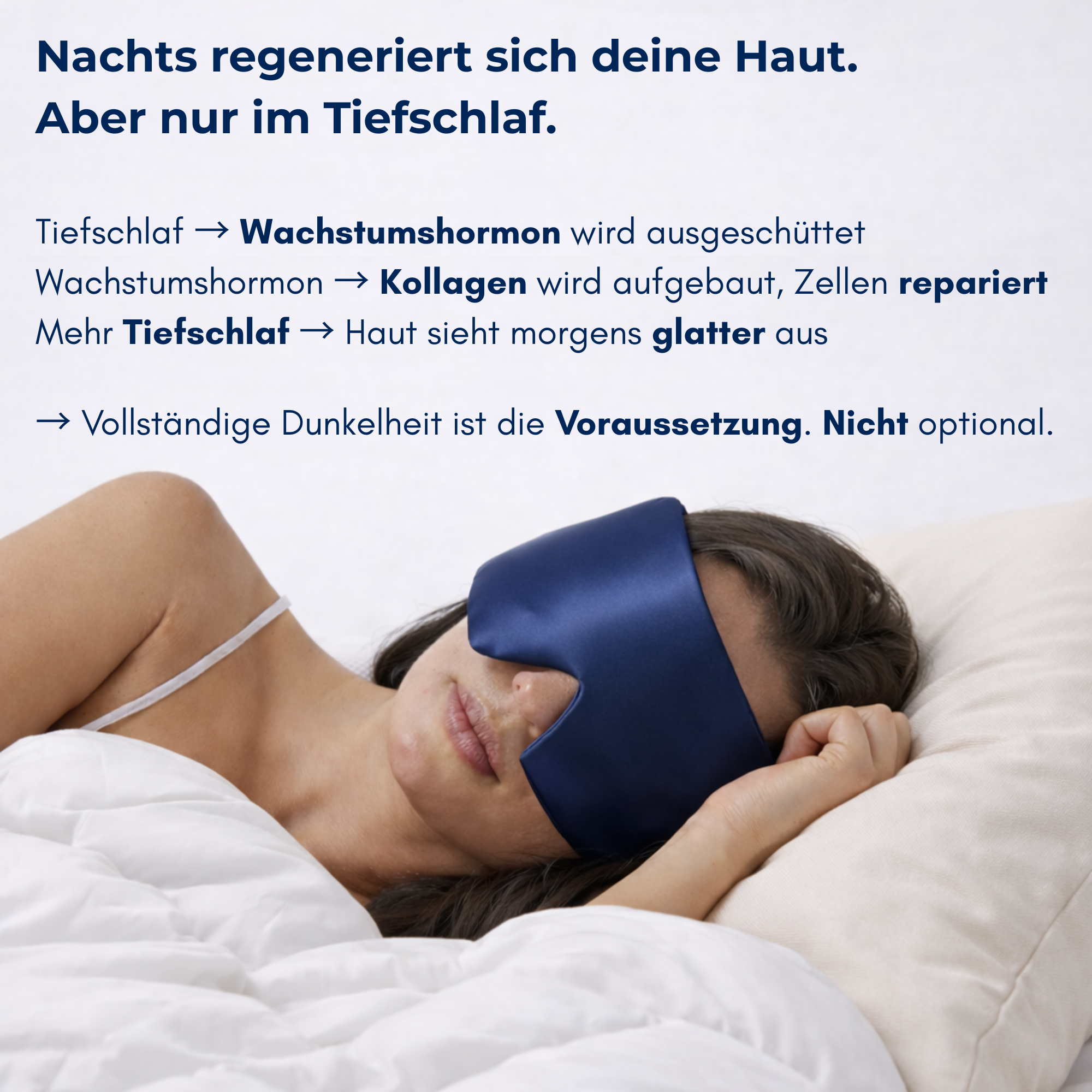 DeepNight Seidenmaske